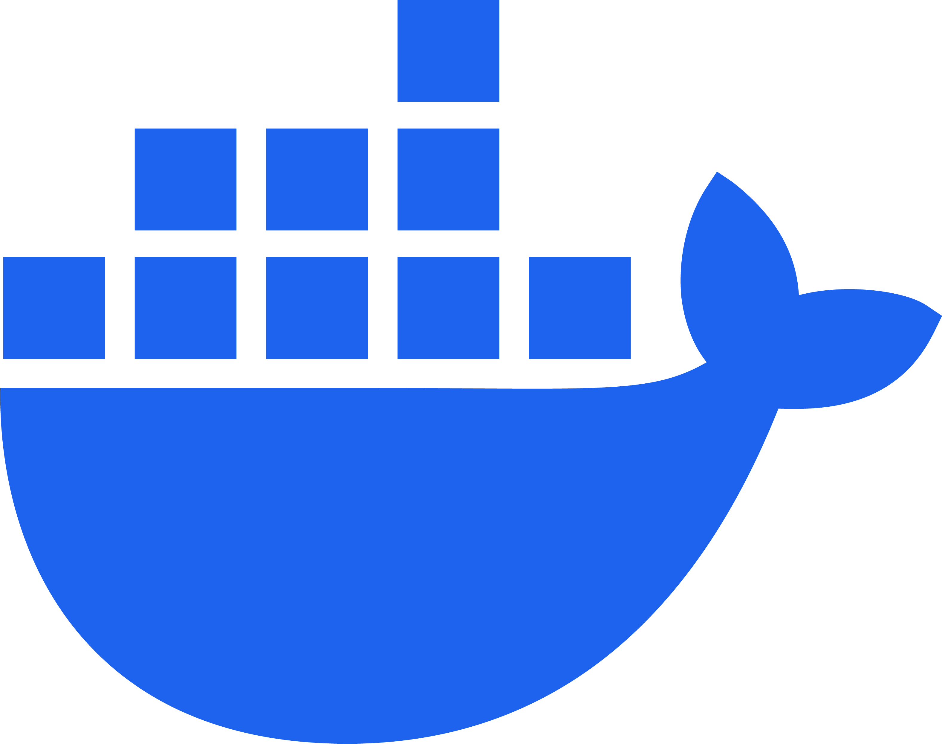 Docker containerization platform logo