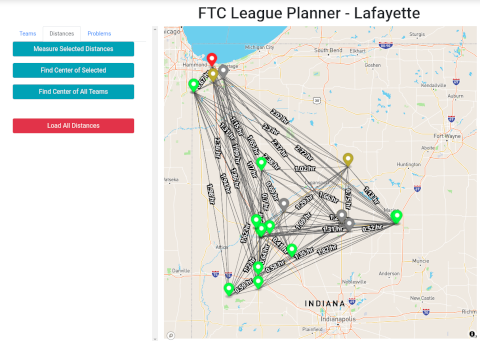 Screenshot of the Atlas FTC league planning tools